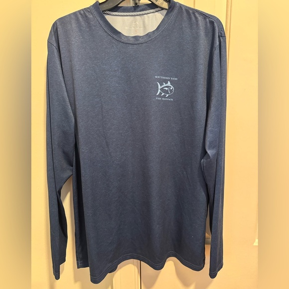 Southern Tide Navy Shirt - Picture 1 of 3